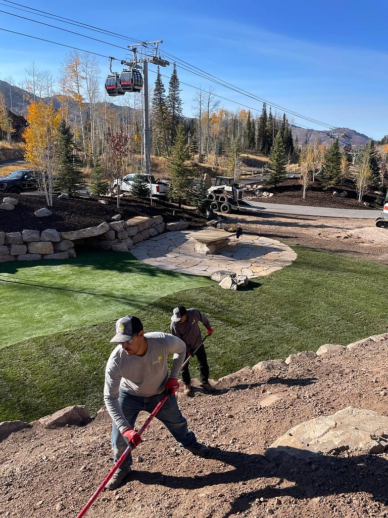 Dump Truck Debris Removal Advantage Landscaping